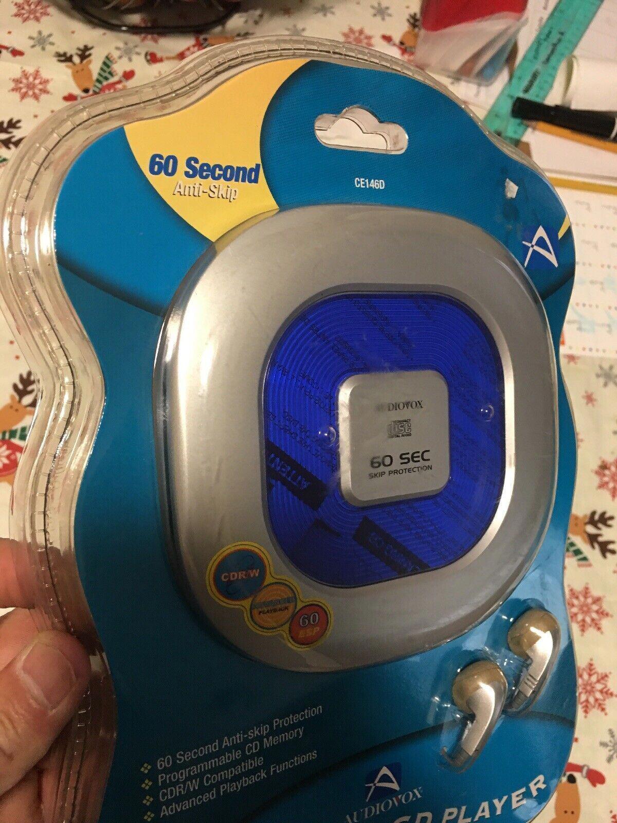 AudioVox Personal Cd Player , Brand New  Model CE146D
