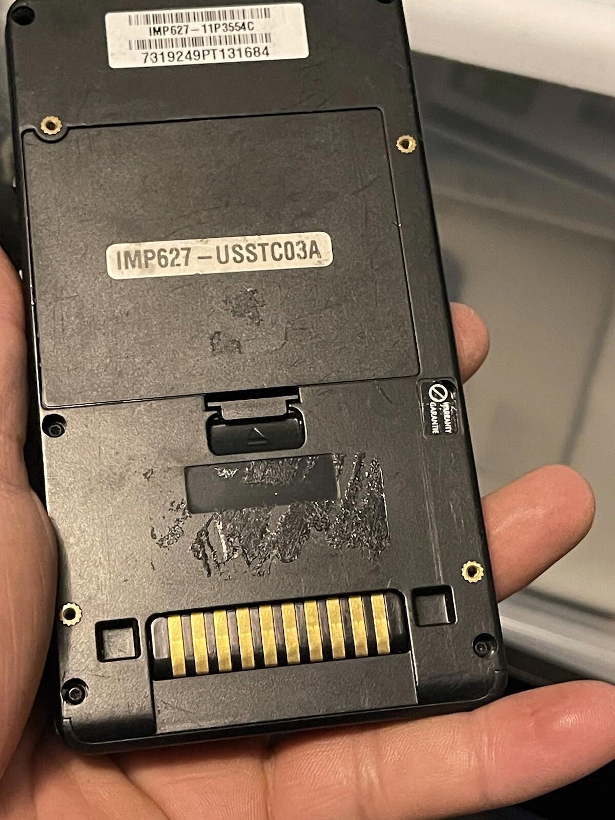 INGENICO ISMP4 IMP657-11P3556C PORTABLE POS TERMINAL (untested)