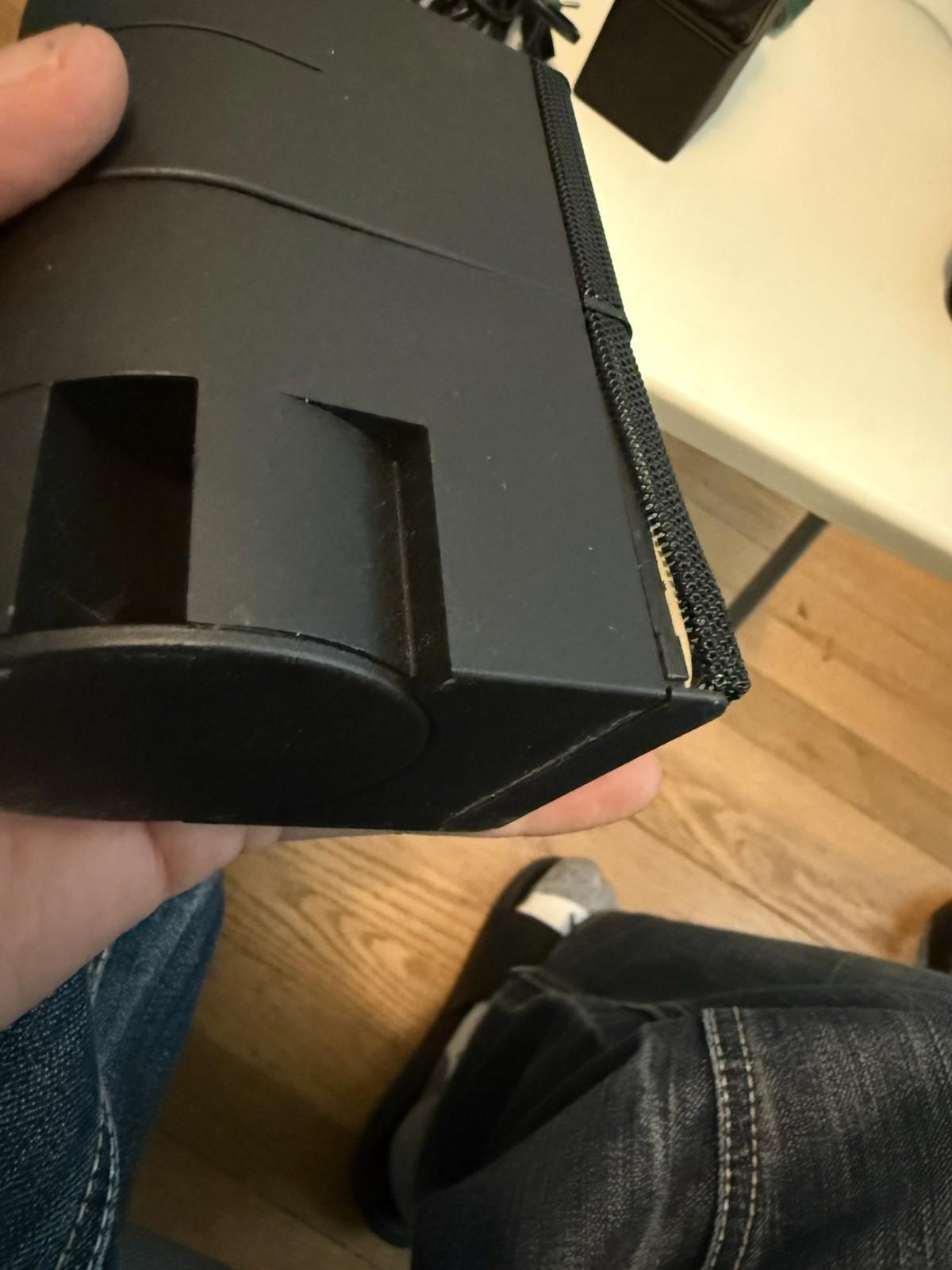 Bose Double Cube Jewel Speaker with Cord, Wire - Black, One Speaker Missing Gril