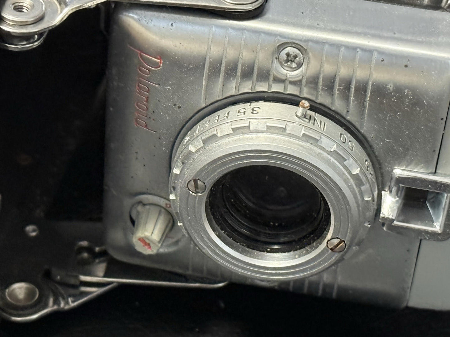 Vintage Antique 1950's Polaroid Land Camera Model 80  Rusty Spots , Not Tested