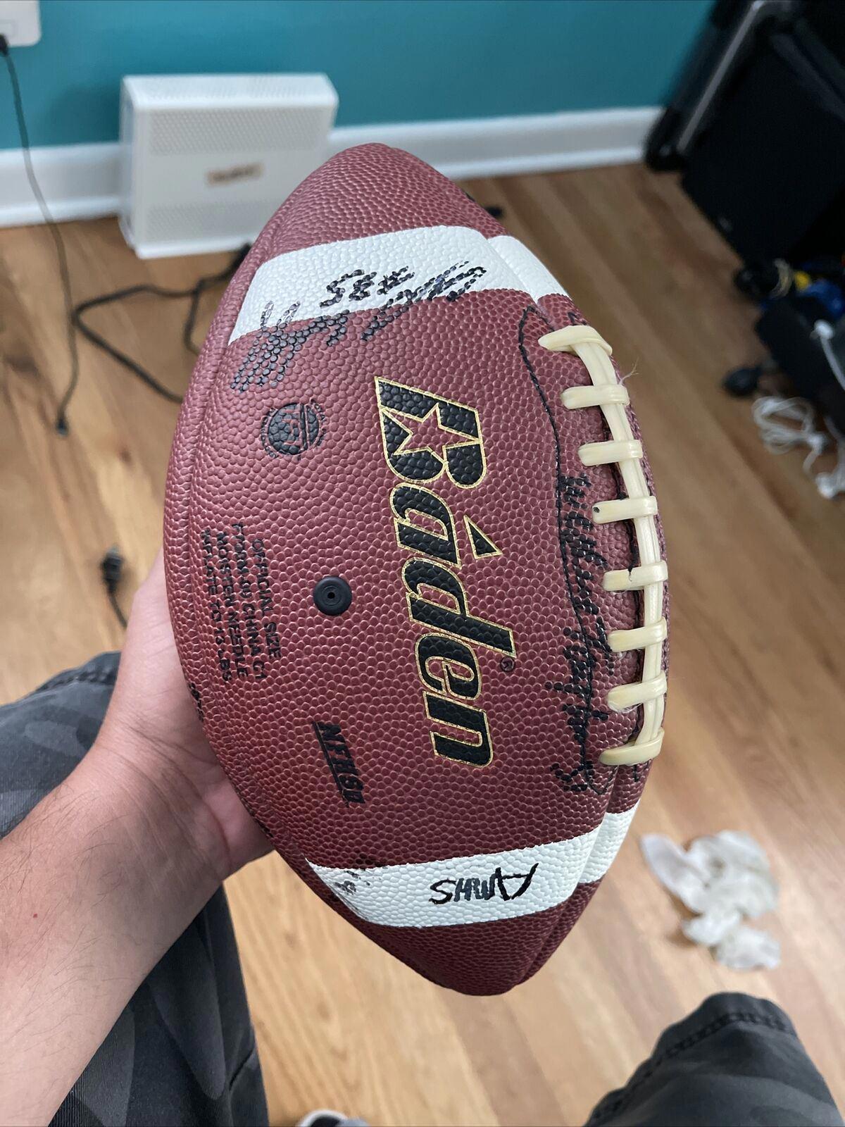 sign football