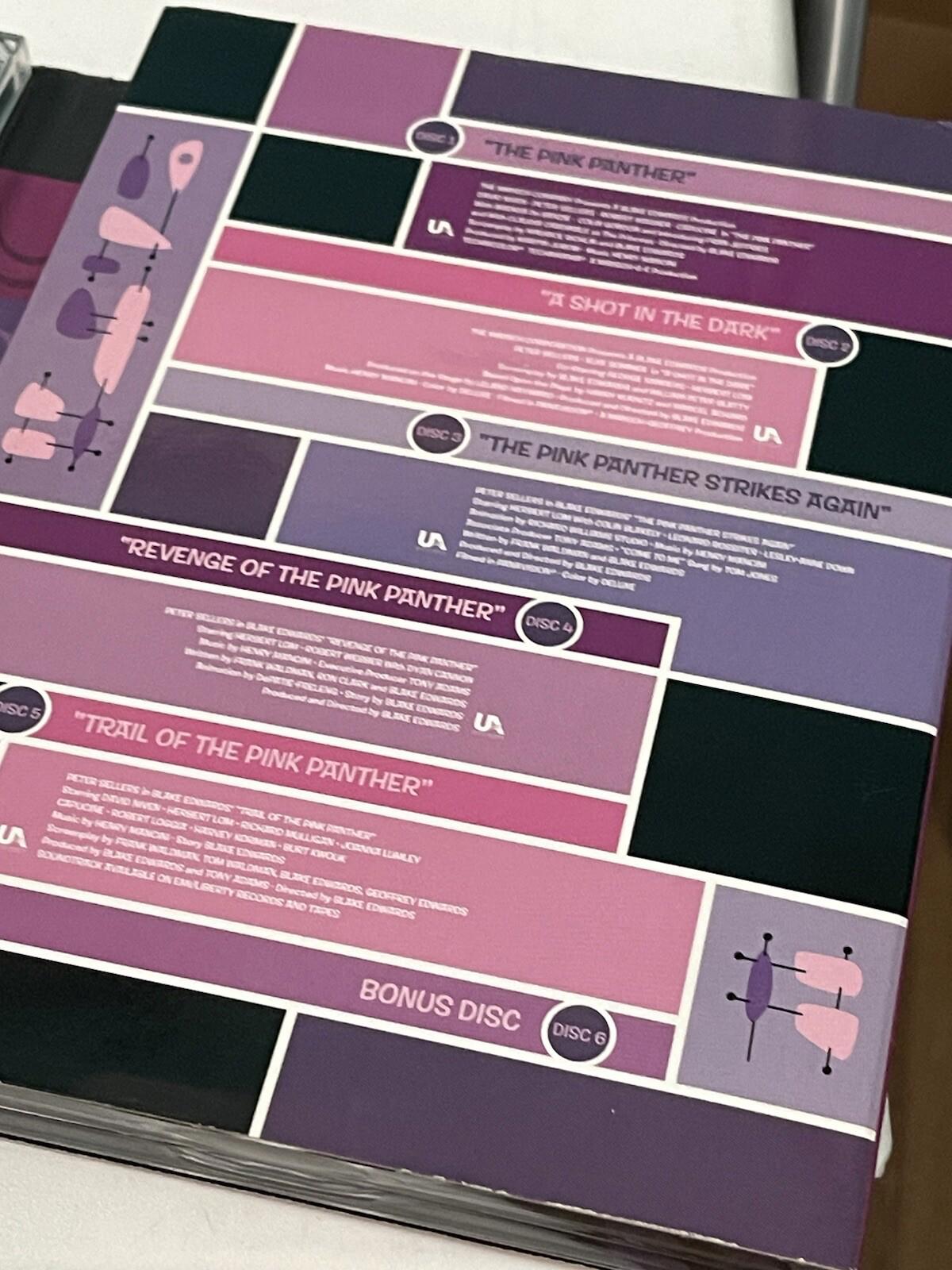 The Pink Panther Film Collection (DVD, 2004, 6-Disc Set)