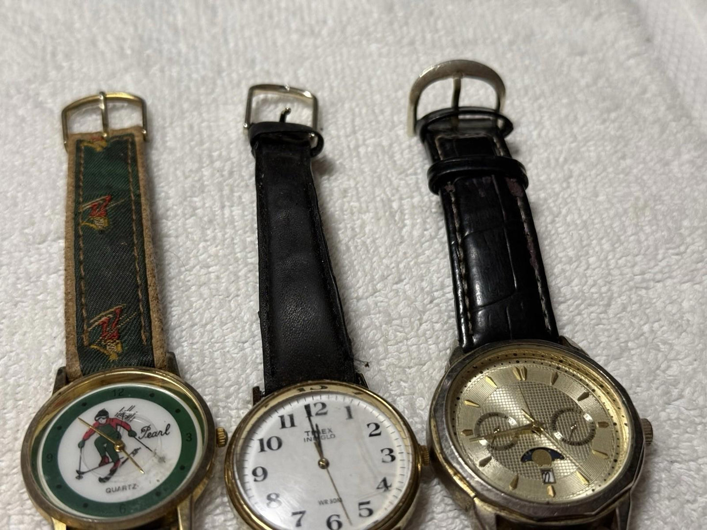 Lot Of 3 Men’s Watches, Vintage
