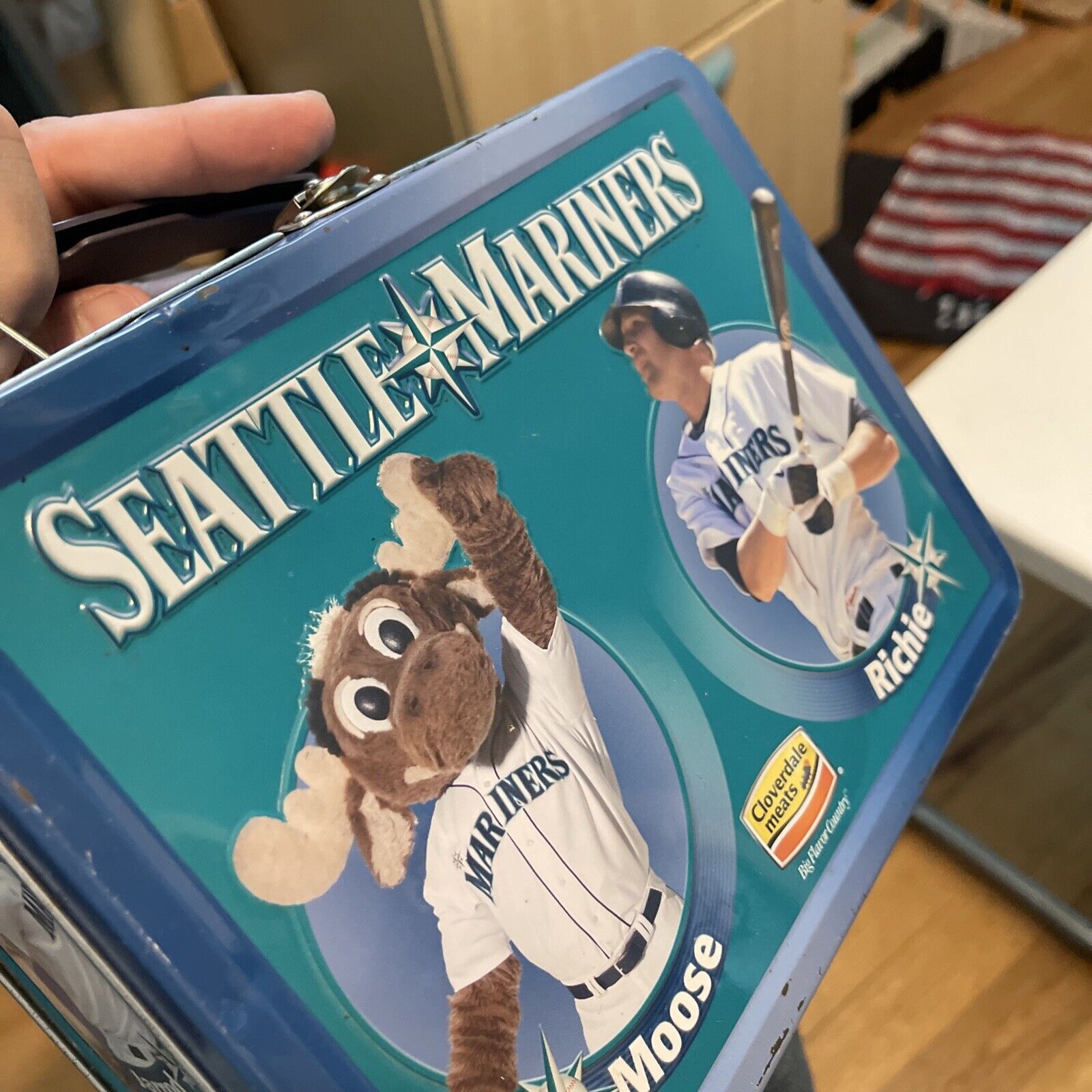 2007 Seattle Mariners Cloverdale Meats Metal Lunch Box (14)