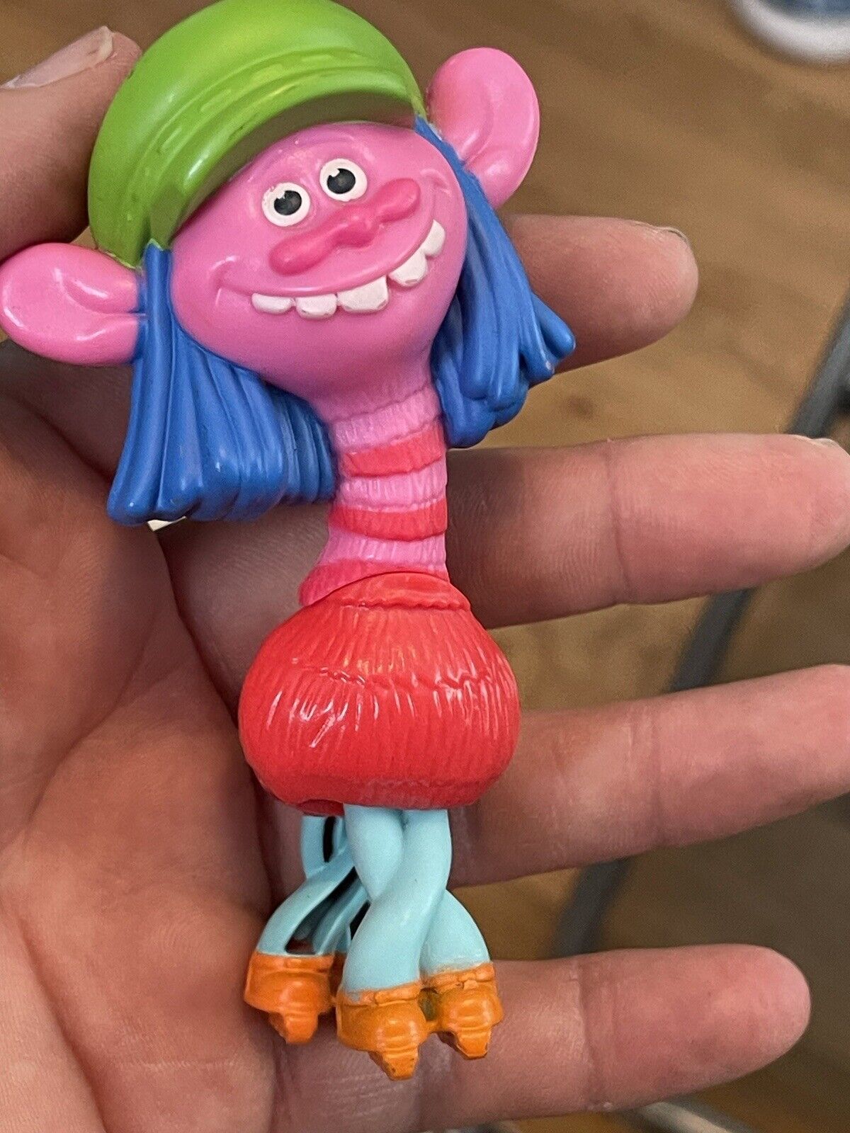 McDonalds Happy Meal Toy Dreamworks Trolls World Tour 4” Cooper # 4 Figure