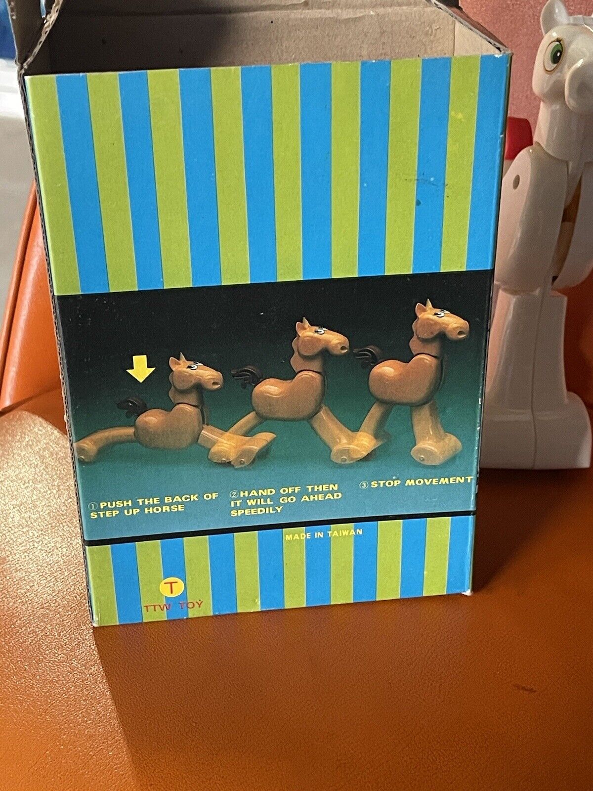 Step Up Horse 1970s Toy  Vintage