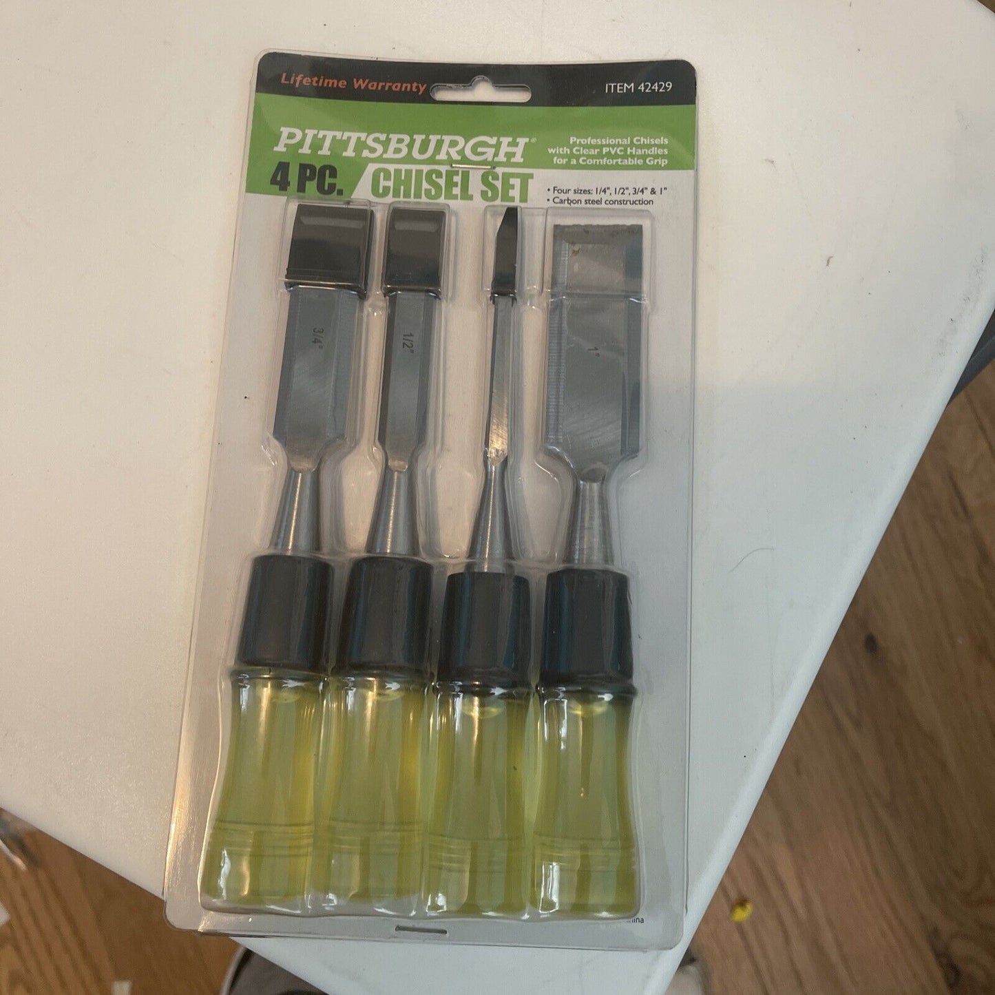 4 pcs Pittsburgh Chisel Set