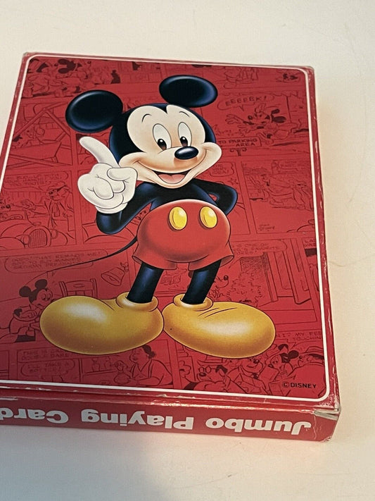 DISNEY Mickey Mouse Jumbo Playing Cards