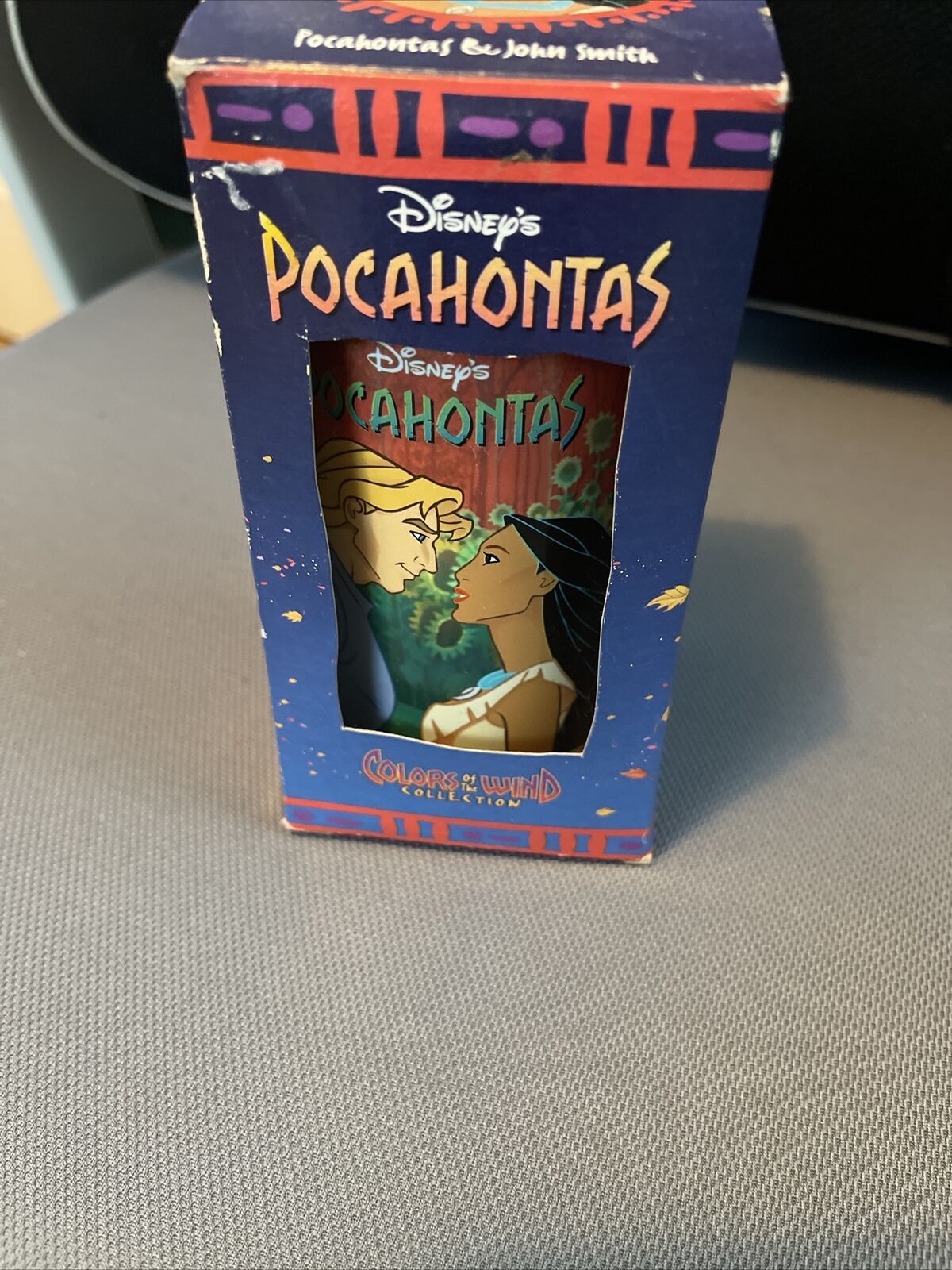 Disney / Burger King Cup - Pocahontas and John Smith - Vintage - 1995  (7)