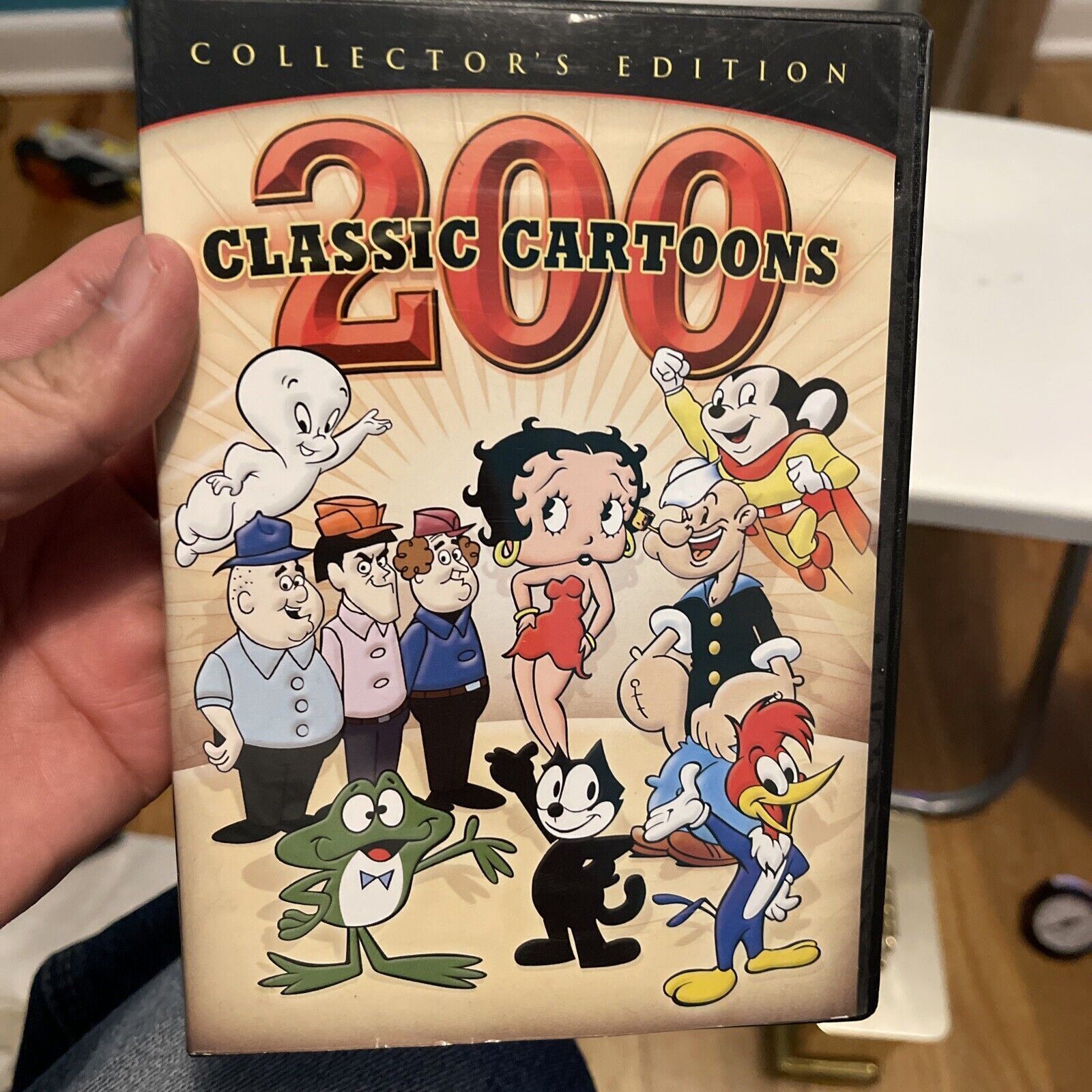 200 Classic Cartoons (2010) (DVD, 2009, 4-Disc Set) Collector's Edition