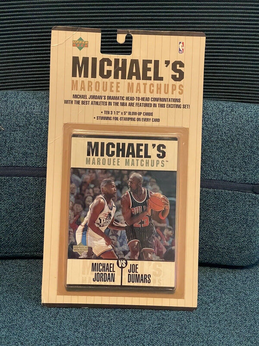 1997 Upper Deck Michael Jordan Marquee Match Ups 10 Card Set Sealed *New*