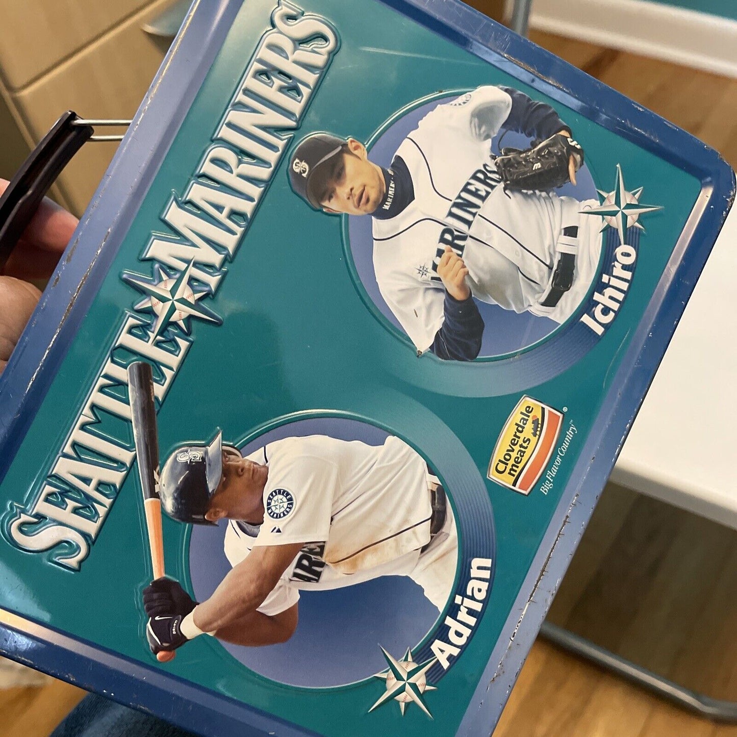 2007 Seattle Mariners Cloverdale Meats Metal Lunch Box (14)