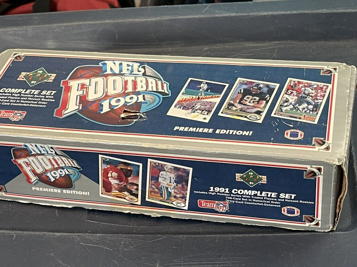 1991 Upper Deck NFL Football complete set of 700, Favre,  (18)