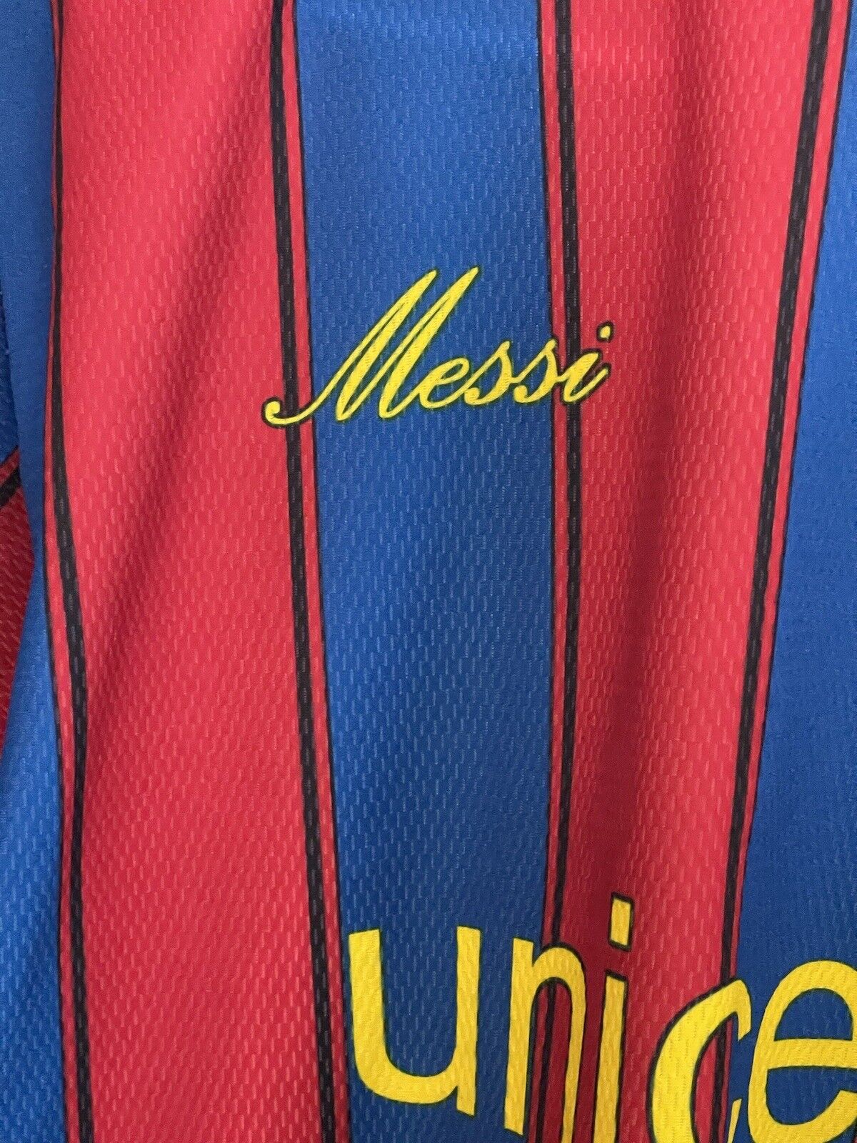 Barcelona Messi Soccer Jersey Shirt 2009/10 #10 size Small