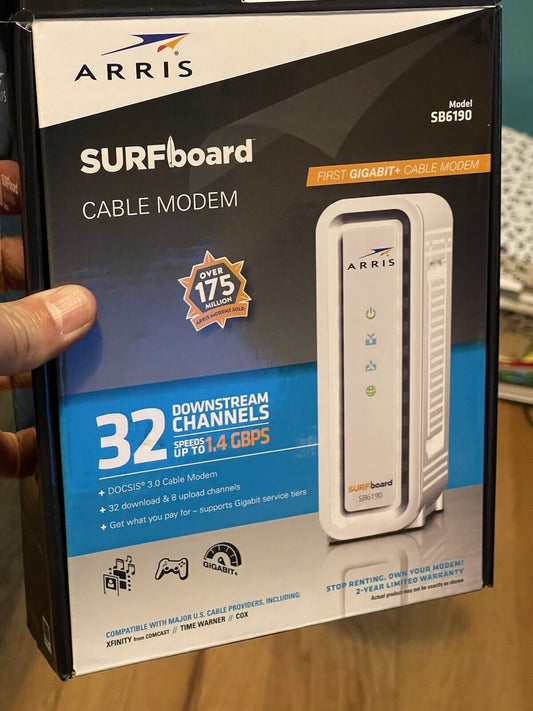 Arris SURFboard SB6190 DOCSIS 3.0 Cable Modem