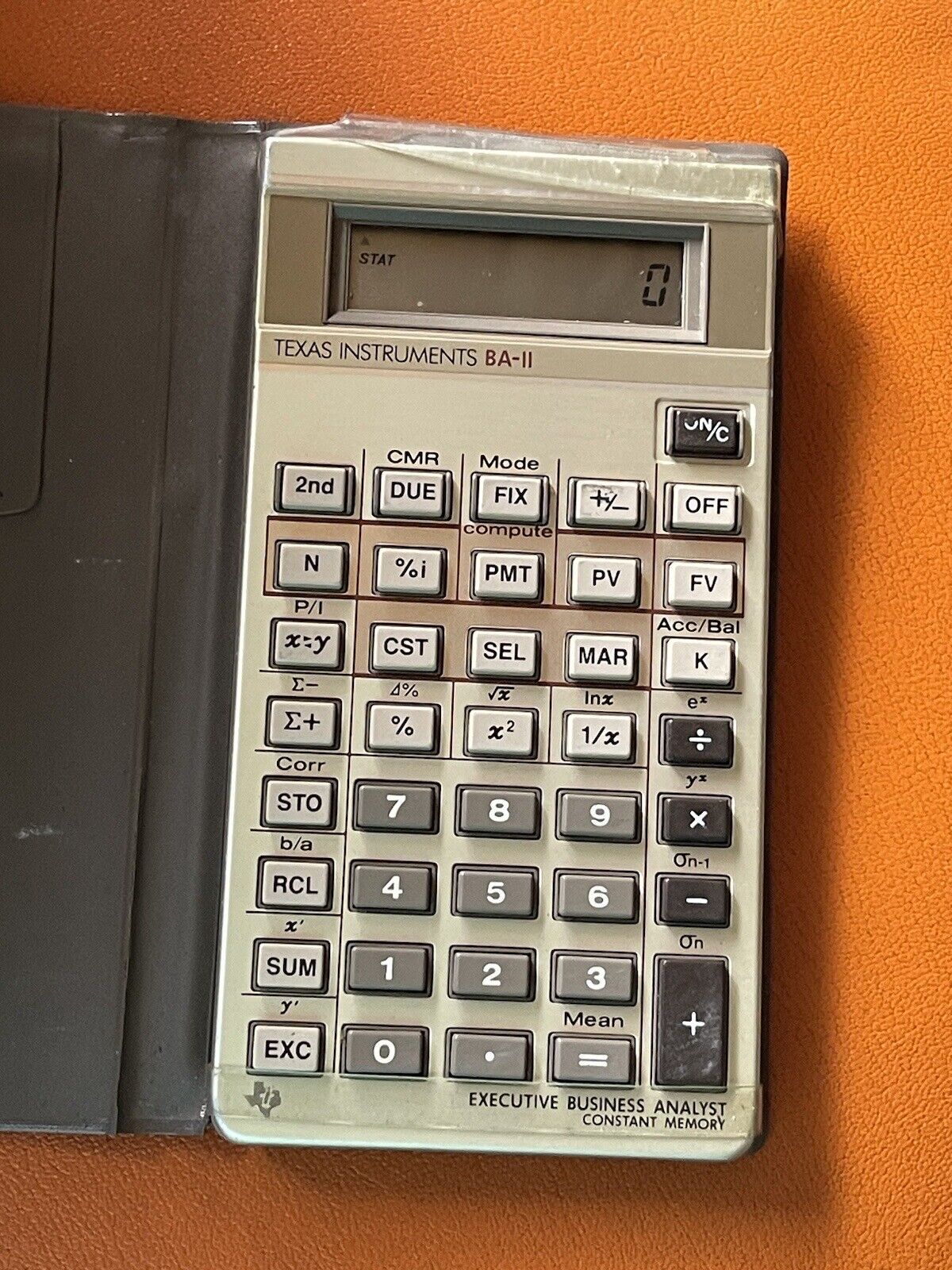 Vintage Texas Instruments Calculator BA-11 Works Great