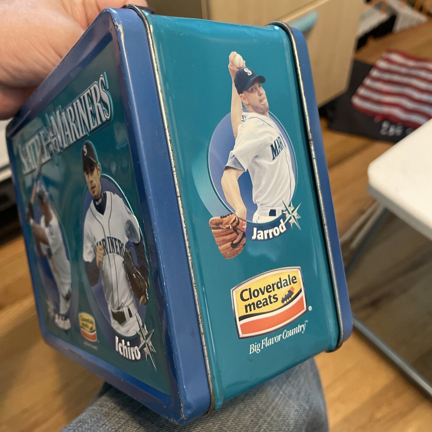 2007 Seattle Mariners Cloverdale Meats Metal Lunch Box (14)