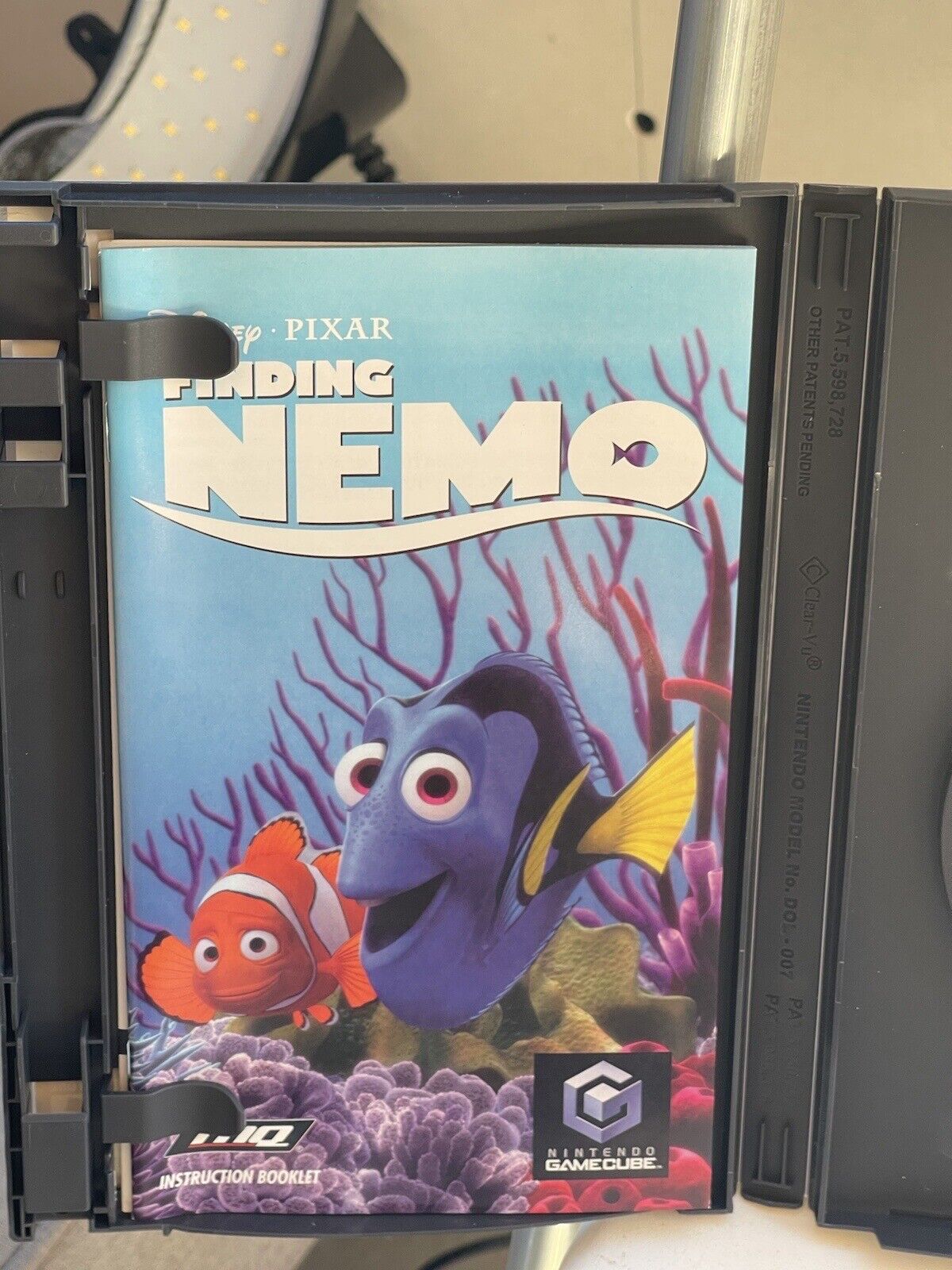 Disney Pixar FINDING NEMO Nintendo Gamecube Video Game Complete w/ Manual