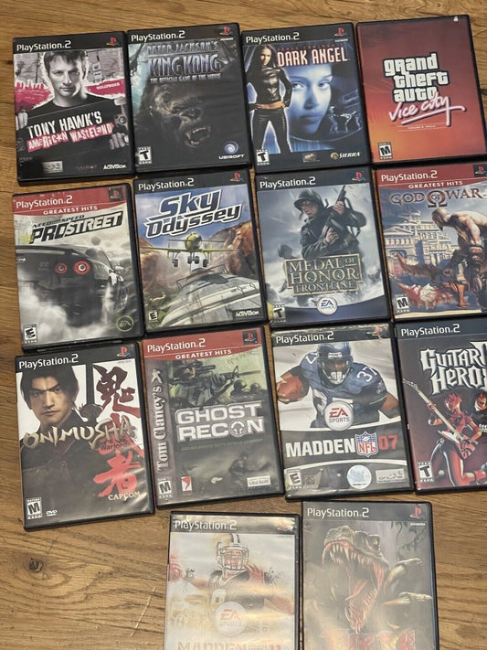 14 Ps2 Games  (read)