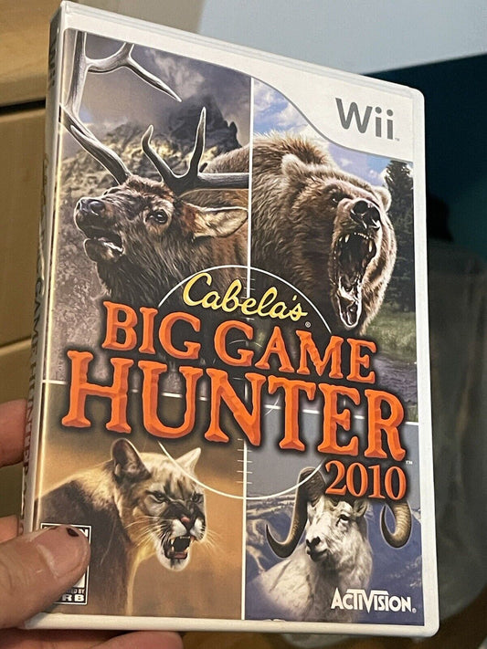 Cabela's Big Game Hunter 2010 (Wii) complete