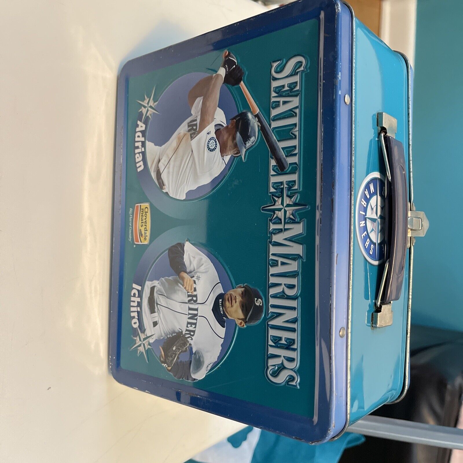 2007 Seattle Mariners Cloverdale Meats Metal Lunch Box (14)