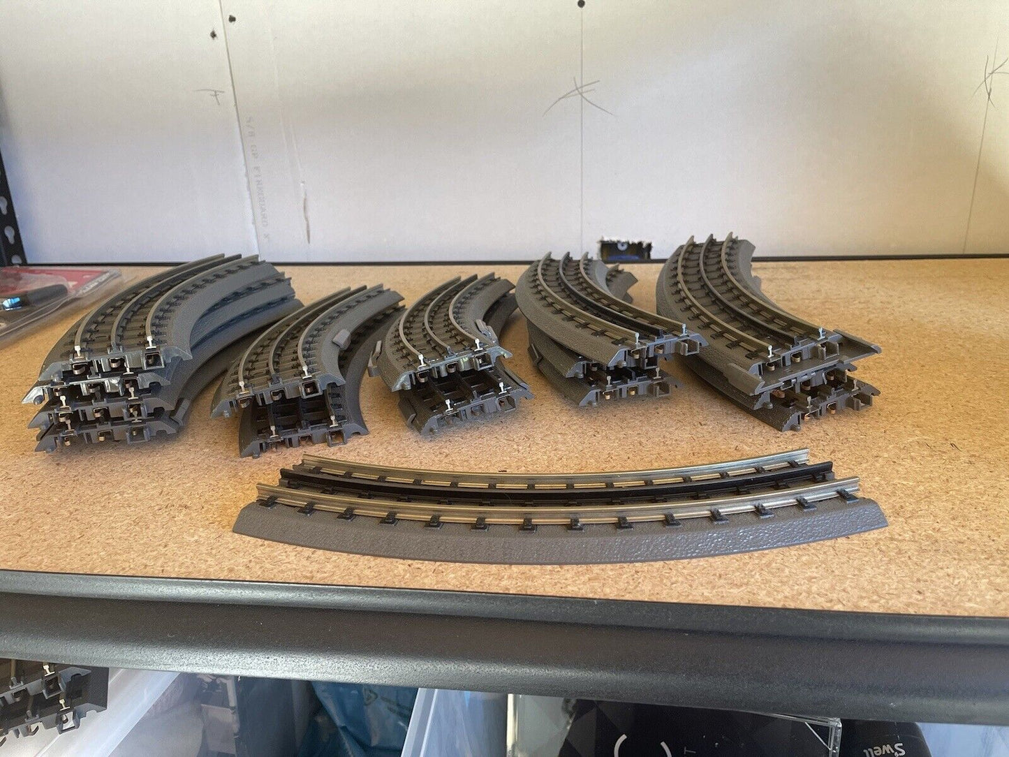 MTH Electric Train Track - Lot Of 15 Curved