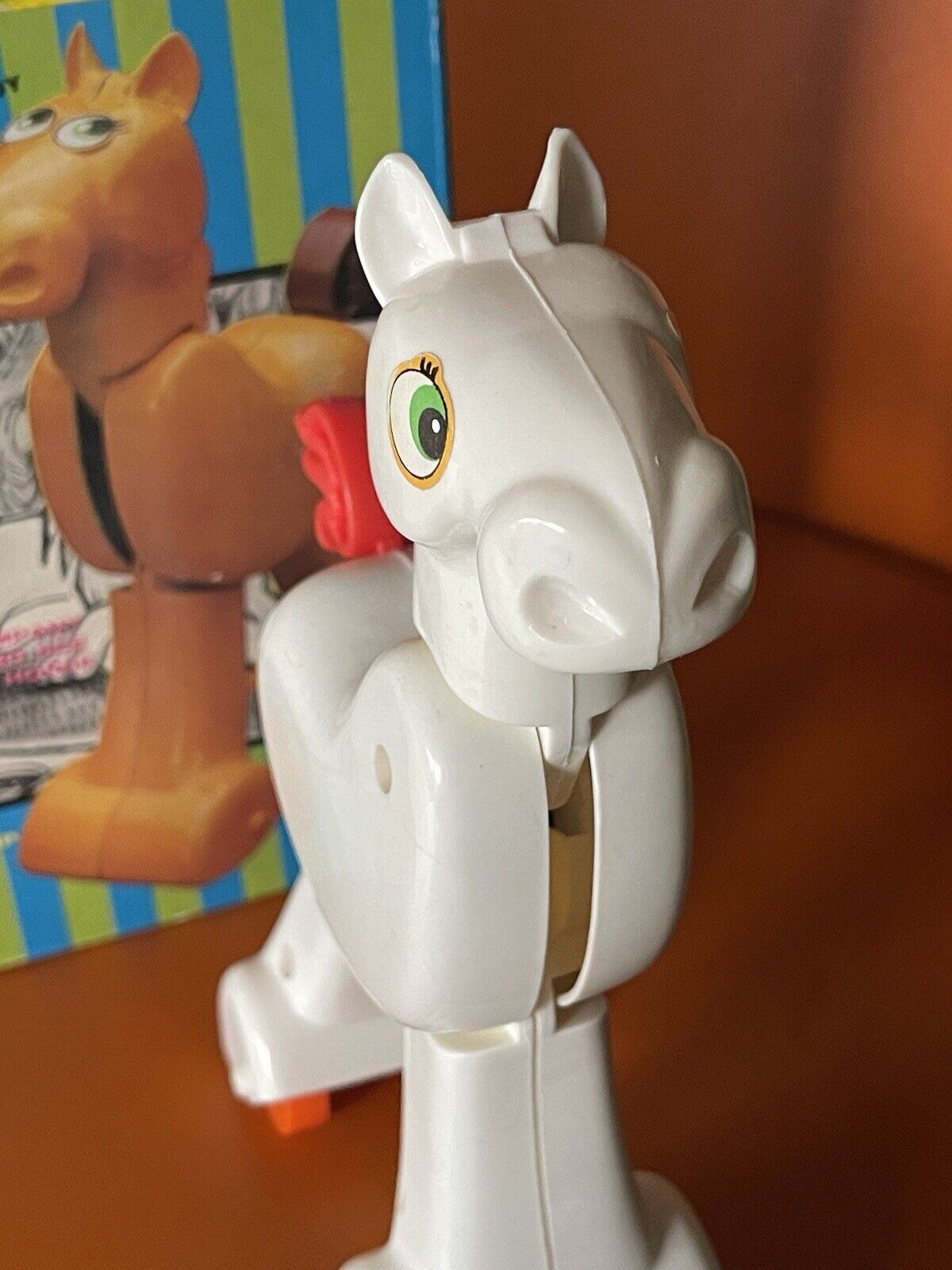 Step Up Horse 1970s Toy  Vintage