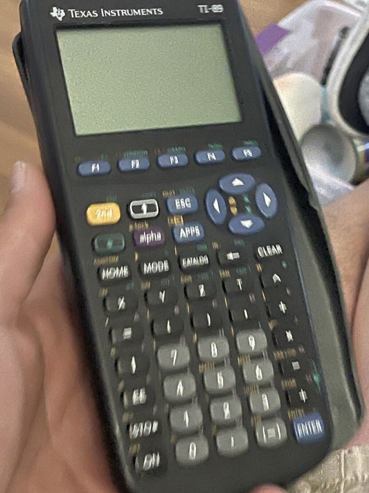 Texas Instrument TI-89  Graphing Calculator With Cover TESTED