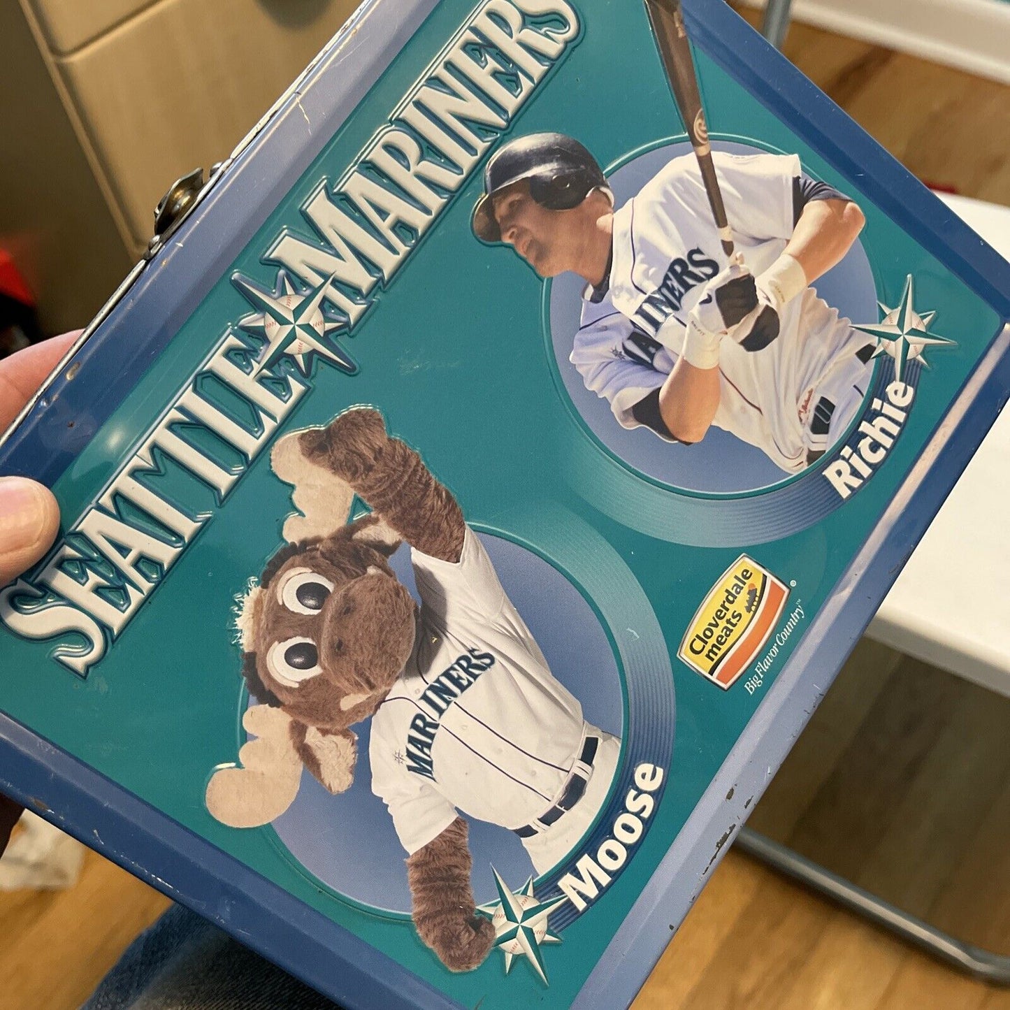 2007 Seattle Mariners Cloverdale Meats Metal Lunch Box (14)