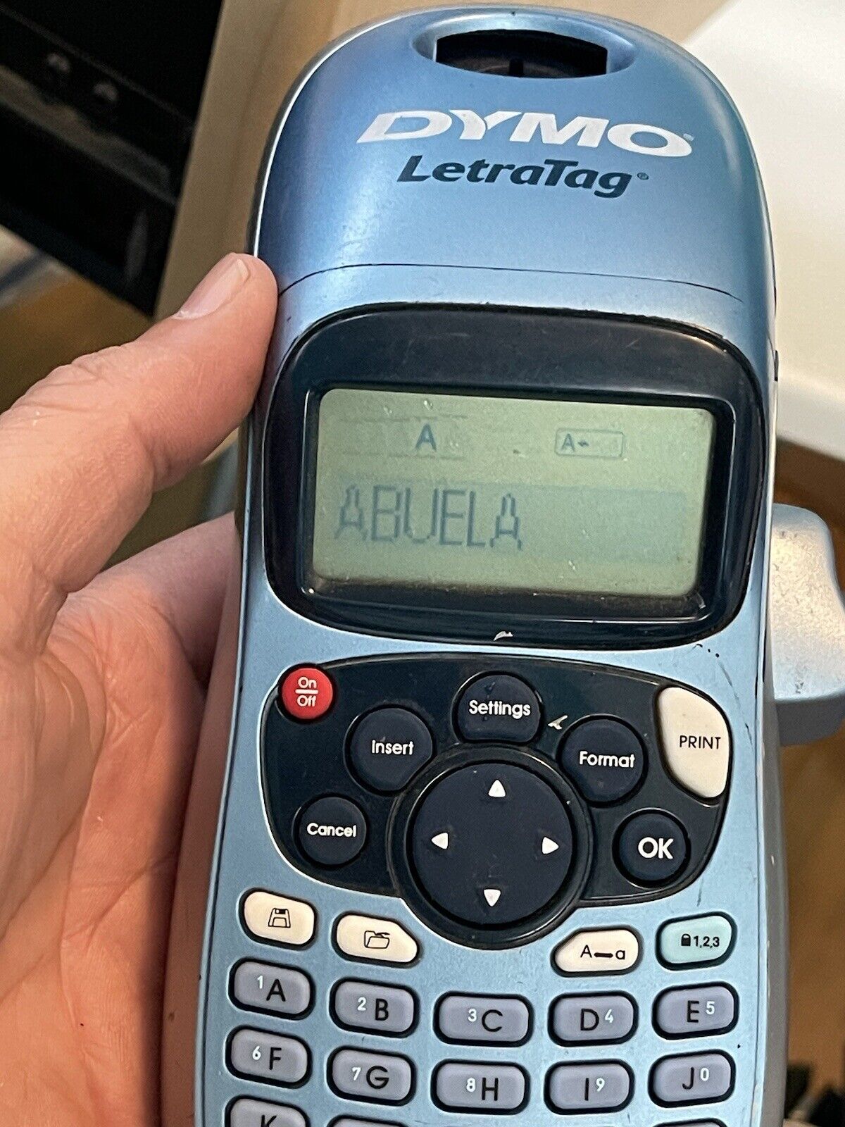 Dymo Letratag 100H Handheld Thermal Label Maker