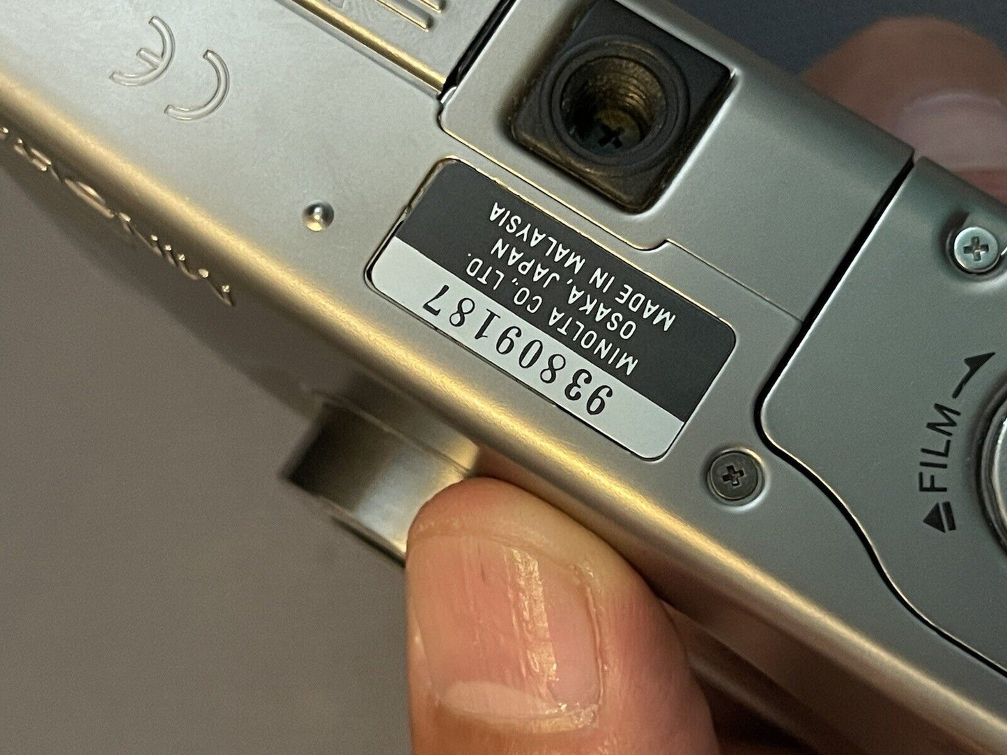 Film Camera Minolta VE/TIS 300 IX-DATE With Film (10)