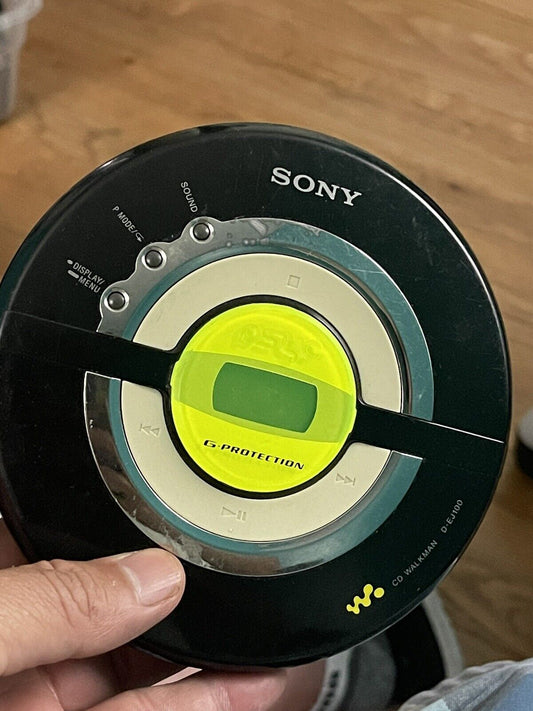 Sony Walkman D-Ej100 Cd Player - Asis (no Power)