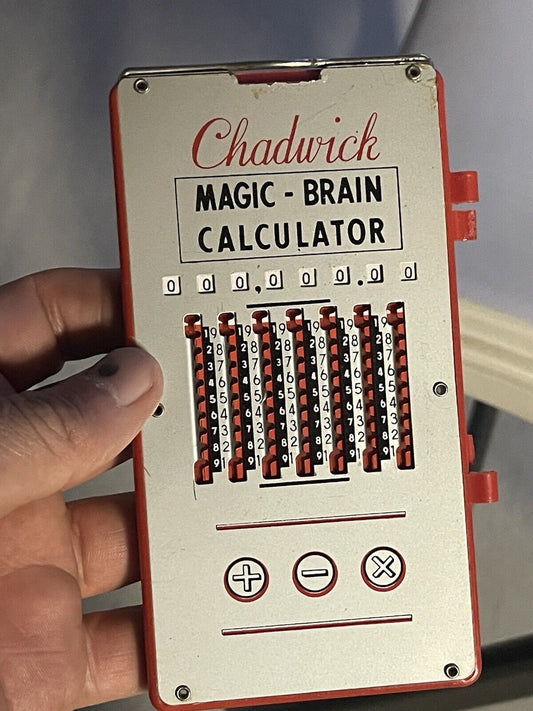 Vintage Chadwick Magic-Brain Calculator - No Stylus