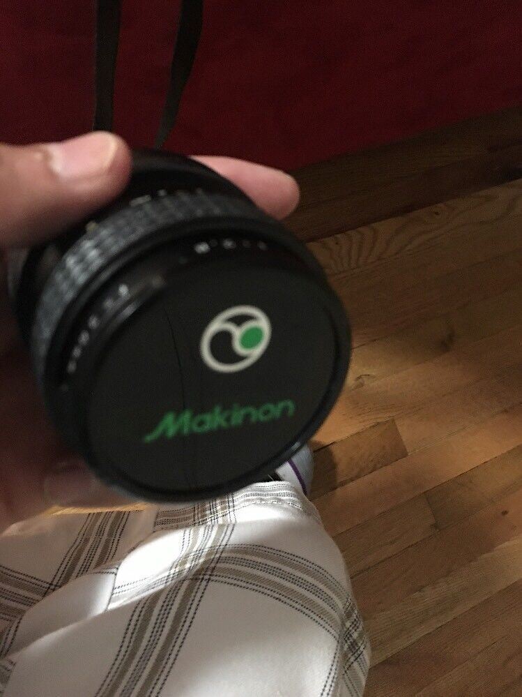 CANON T70 BLACK, With Makinon 28mm Lens