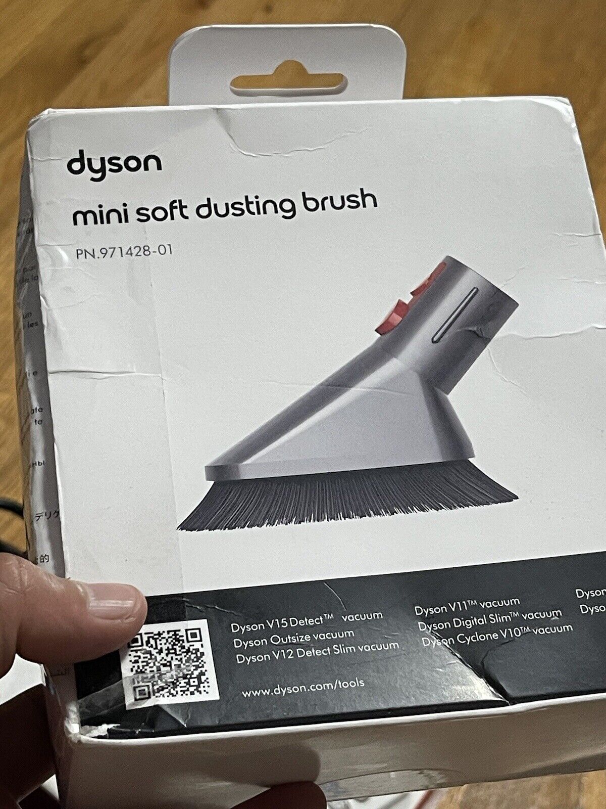 Dyson V8/V10  Quick Release Soft Dusting Brush  Genuine Dyson NEW