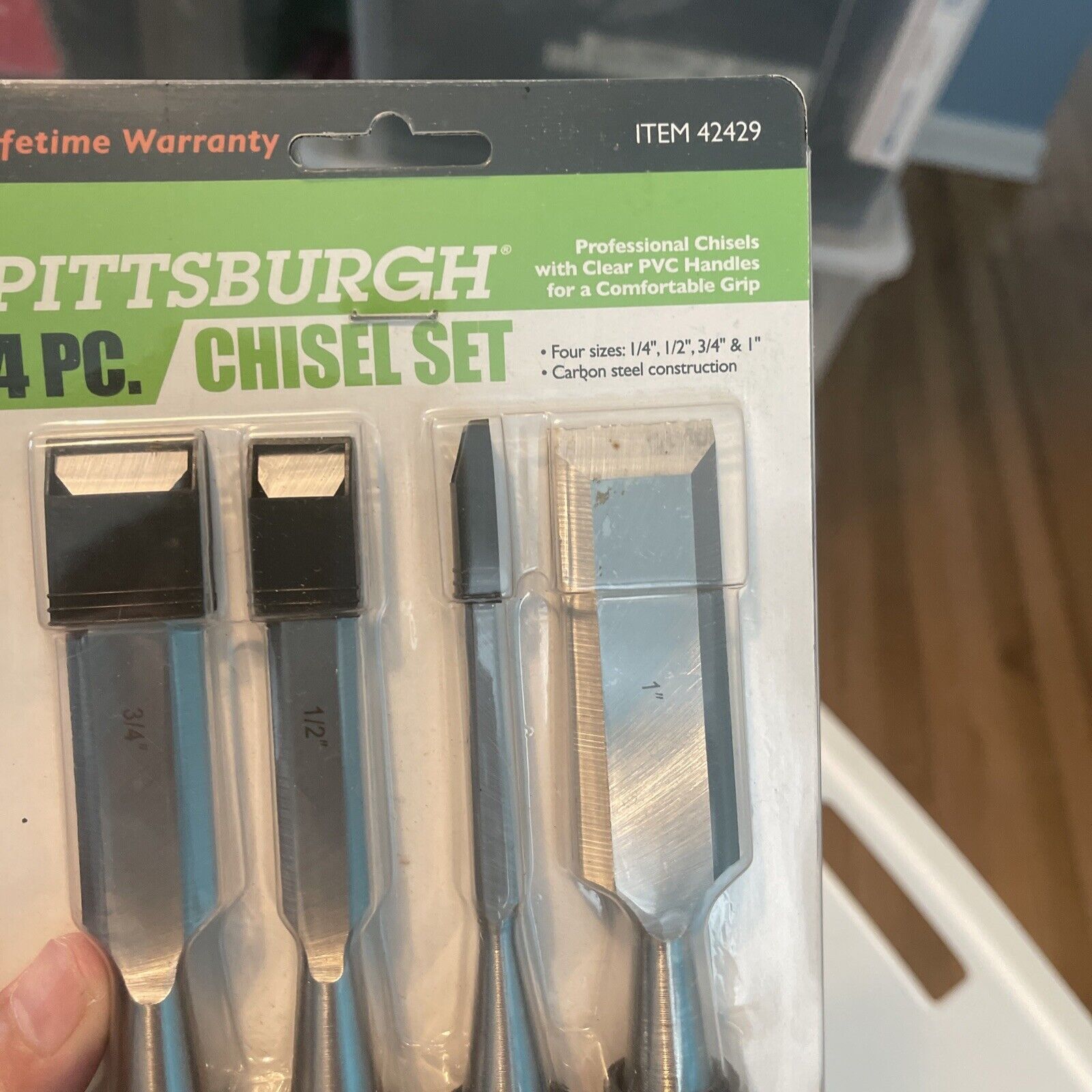 4 pcs Pittsburgh Chisel Set