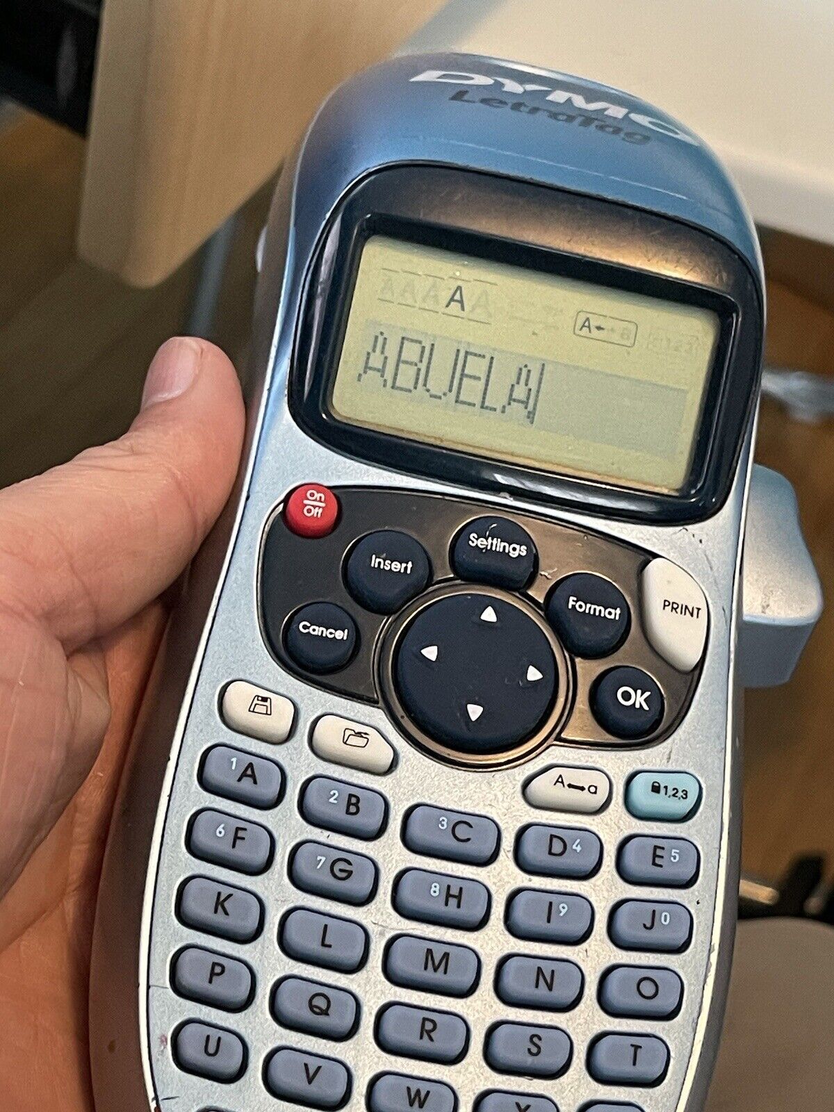 Dymo Letratag 100H Handheld Thermal Label Maker