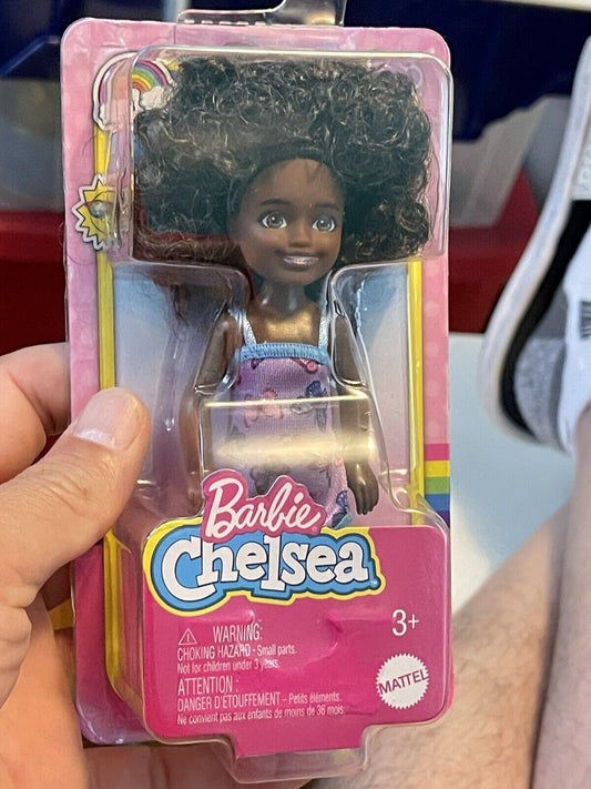 Chelsea Doll Barbie Butterfly Dress African American Brand New