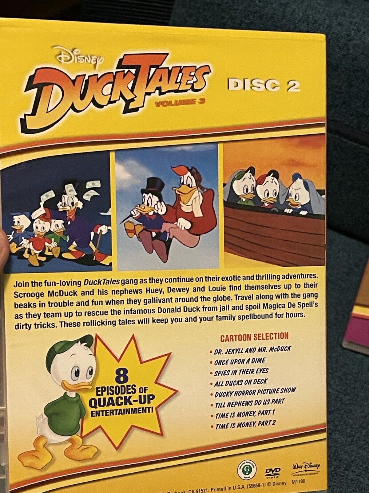 Duck Tales - Volume 3 DVD 3-Disc Set - Disney Ducktales Vintage