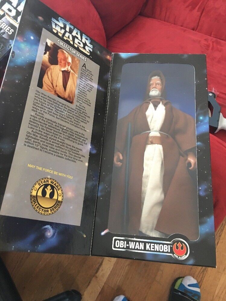 Star Wars Han Solo, Obi-wan Kenobi And Luke Skywalke12” Action Figure Collector