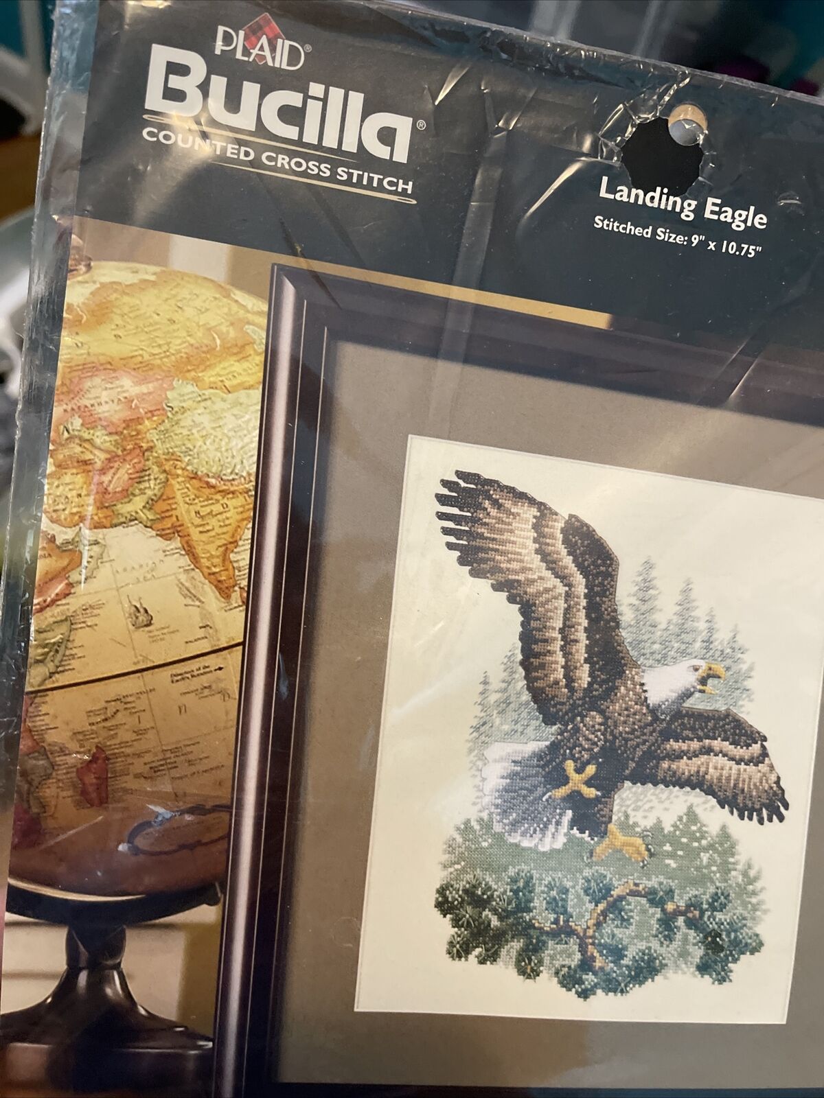 Bucilla Landing Eagle Counted Cross Stitch Kit 43686 (6)