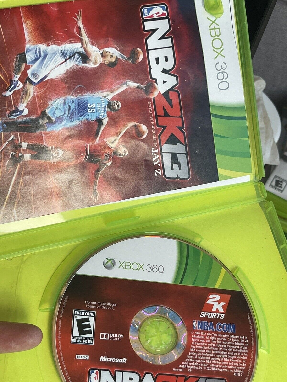 2K Sports  NBA 2K13 (Microsoft Xbox 360, 2012) 100% Complete