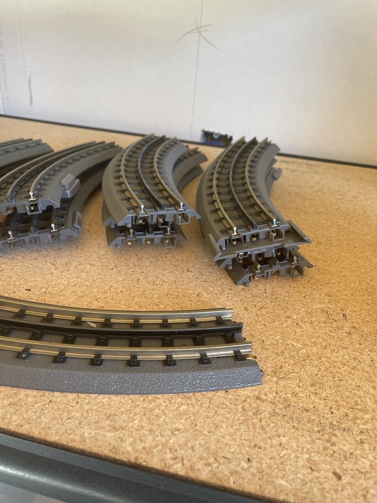 MTH Electric Train Track - Lot Of 15 Curved