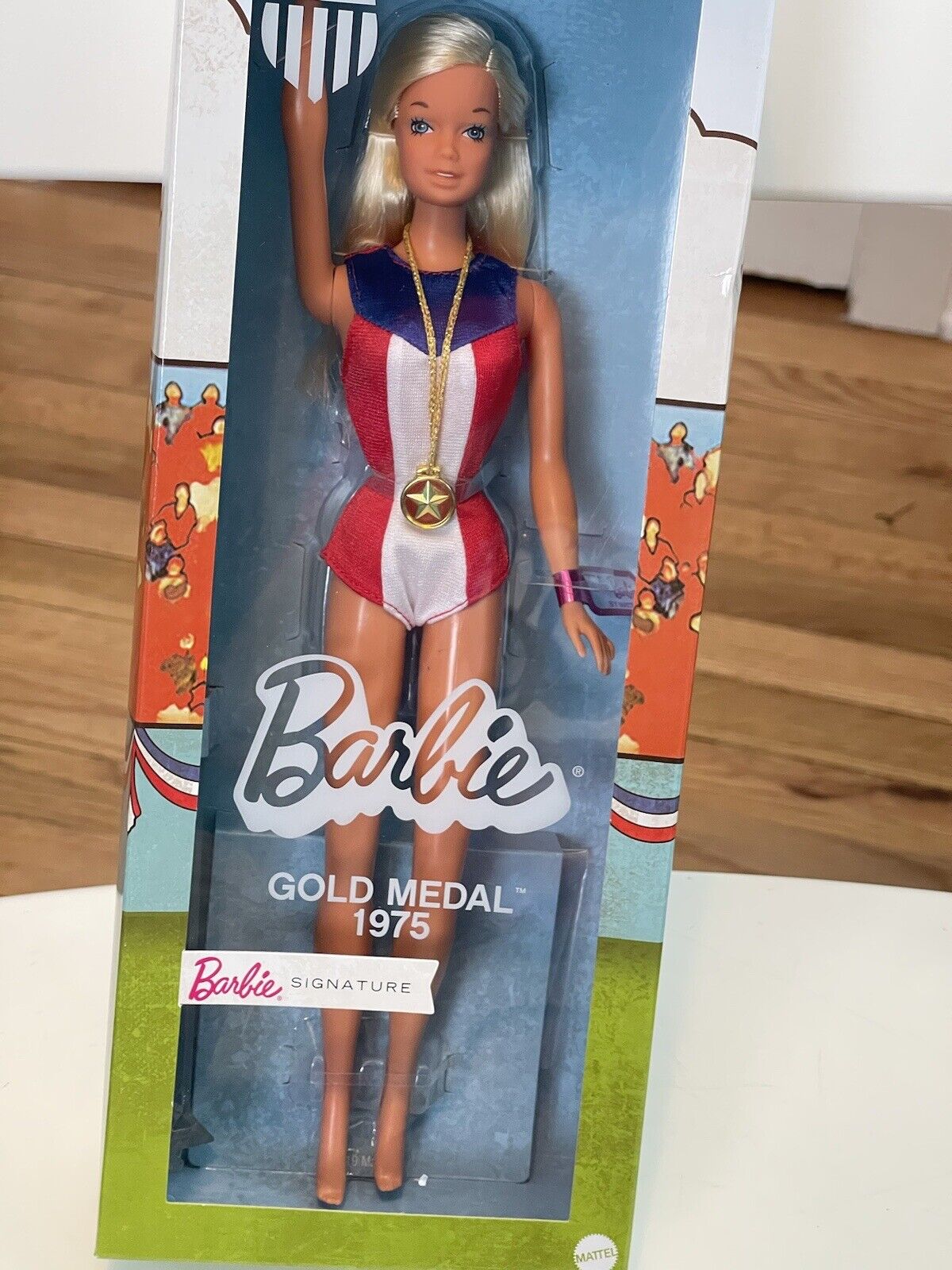 Malibu Barbie Signature Gold Medal Doll 1975 Reproduction Mattel  NRFB NEW