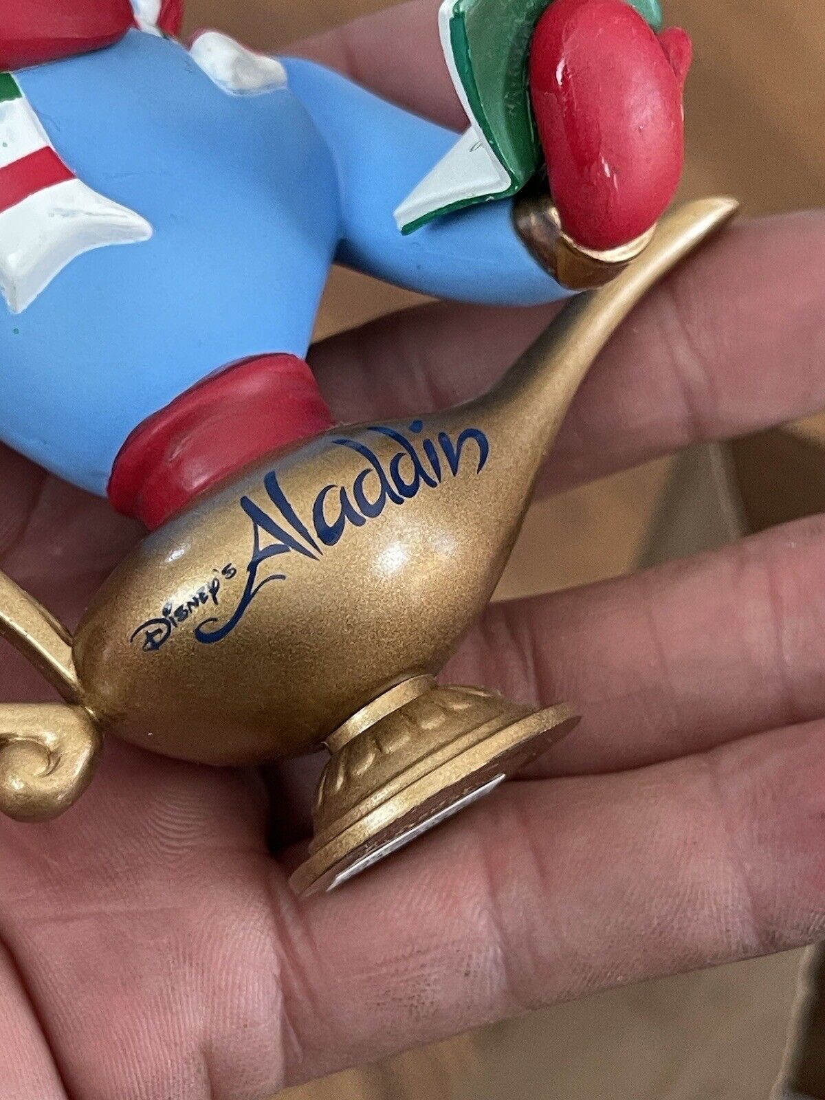 Disney 022901 DCO Aladdin Christmas Ornament - Genie in Lamp