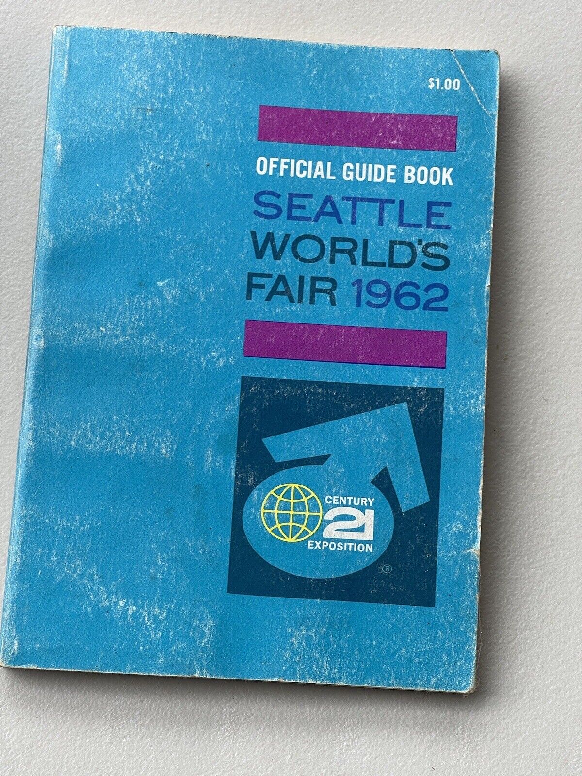 Official Guide Book Seattle Worlds Fair 1962 Maps Info Ads All Pages