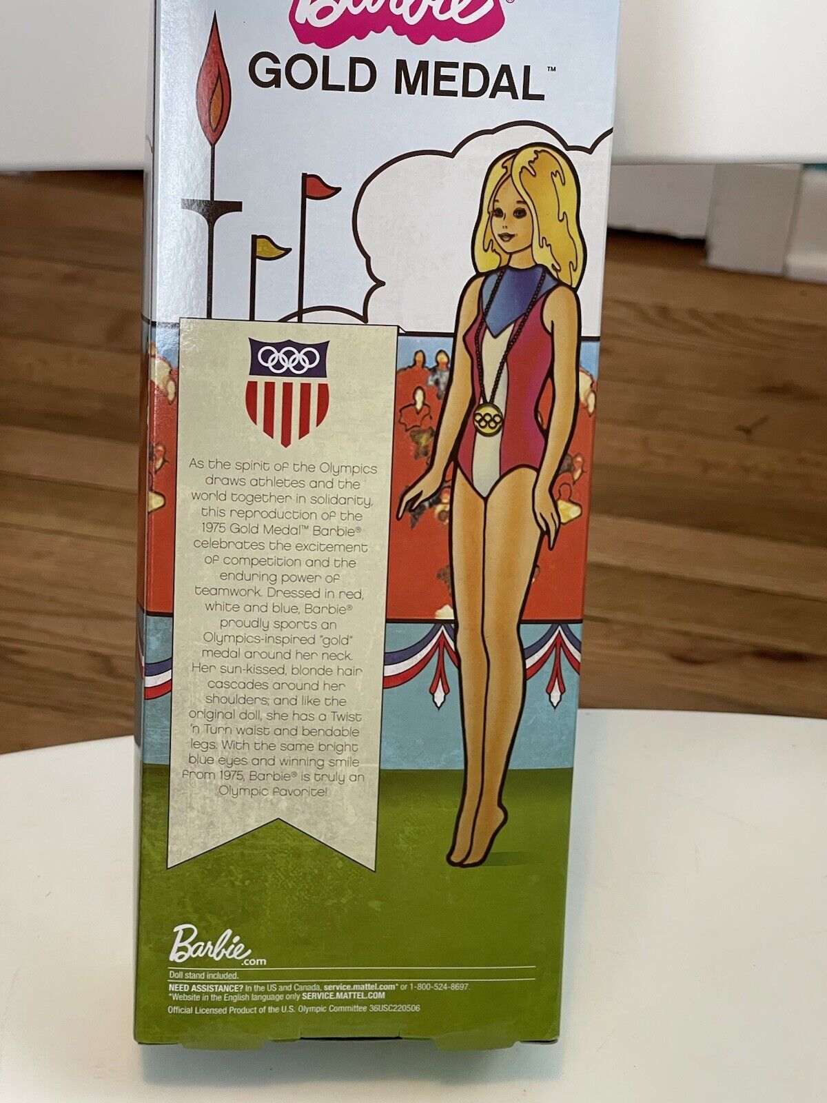 Malibu Barbie Signature Gold Medal Doll 1975 Reproduction Mattel  NRFB NEW