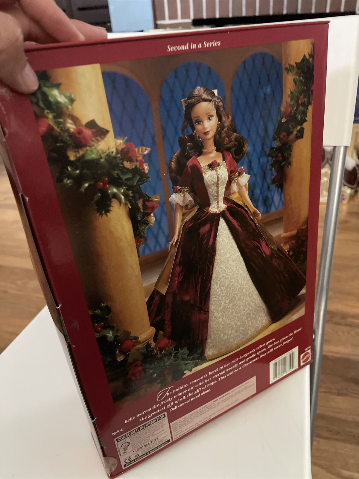 Disney Enchanted Holiday Princess Belle Barbie Doll (1997) Special Edi –  memorieselectronics