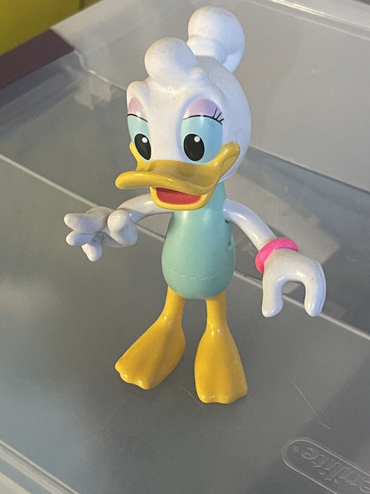 2011 Mattel Daisy Duck Action Figure - 5" Inch - Movable Arms