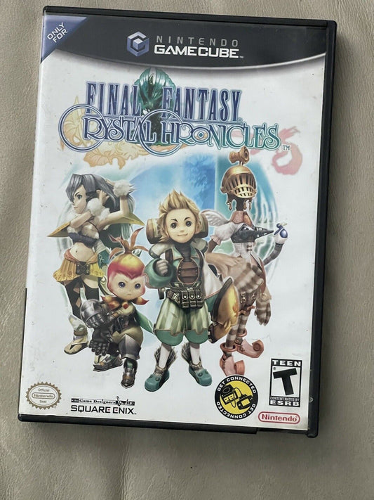 Final Fantasy: Crystal Chronicles (Nintendo GameCube, 2004)  With Manual